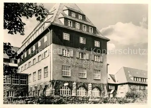 AK / Ansichtskarte Altenberg_Erzgebirge Sanatorium Raupennest Altenberg Erzgebirge