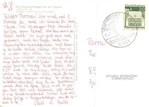 AK / Ansichtskarte Rupprechtstegen Panorama Rupprechtstegen