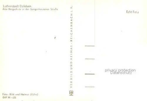 AK / Ansichtskarte Eisleben Sangershausener Strasse Eisleben