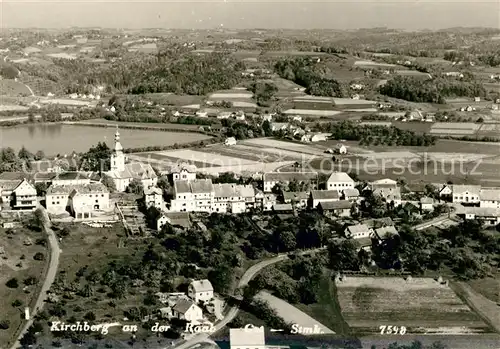 AK / Ansichtskarte Kirchberg_Raab Fliegeraufnahme Kirche Kirchberg Raab