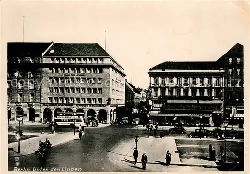 AK / Ansichtskarte Berlin Unter den Linden Berlin