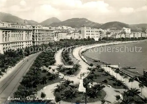 AK / Ansichtskarte Salerno Via Langomare Salerno