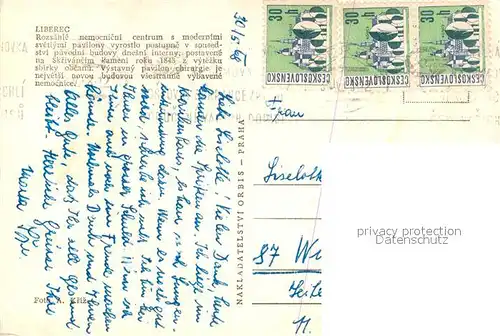 AK / Ansichtskarte Liberec Gesundheitszentrum Liberec
