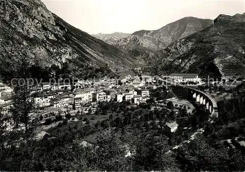 AK / Ansichtskarte Tende_Alpes_Maritimes Panorama Viadukt Tende_Alpes_Maritimes