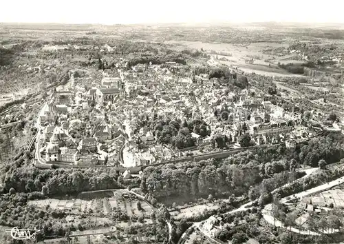 AK / Ansichtskarte Langres Fliegeraufnahme Stadtmauer  Langres