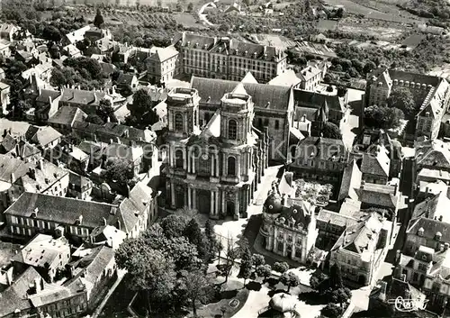 AK / Ansichtskarte Langres Fliegeraufnahme Kathedrale Langres