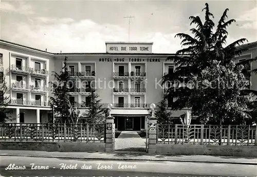 AK / Ansichtskarte Abano_Terme Hotel due Torri Terme Abano Terme