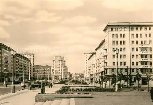 AK / Ansichtskarte Berlin Stalinallee Berlin