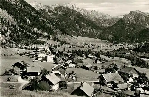 AK / Ansichtskarte Hinterstein_Bad_Hindelang Fliegeraufnahme Hinterstein_Bad_Hindelang