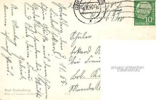 AK / Ansichtskarte Bad_Godesberg Theater Godesburg Bad_Godesberg