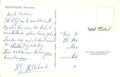 AK / Ansichtskarte Houffalize Panorama Houffalize