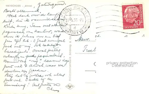 AK / Ansichtskarte Mayschoss Fliegeraufnahme Mayschoss