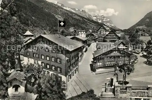 AK / Ansichtskarte Buerglen_UR Panorama Klausenpass Buerglen_UR