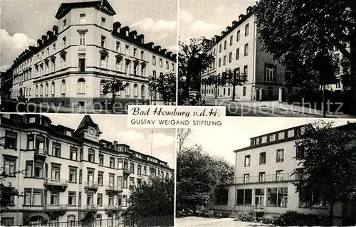 AK / Ansichtskarte Bad_Homburg Gustav Weigand Stiftung  Bad_Homburg