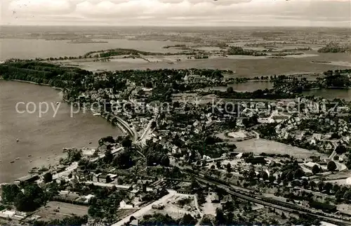 AK / Ansichtskarte Ploen_See Fliegeraufnahme Ploen_See