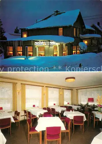 AK / Ansichtskarte Hohegeiss_Harz Cafe Restaurant Brockenblick Hohegeiss Harz