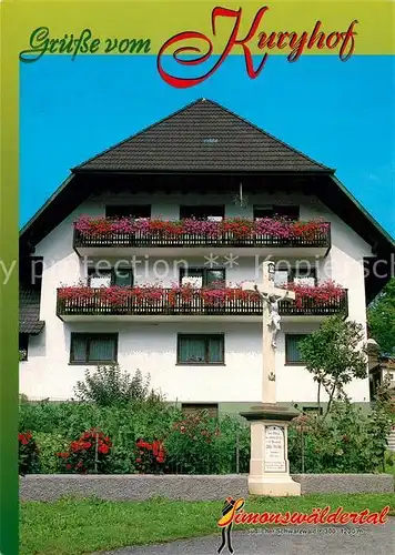 AK / Ansichtskarte Simonswald_Simonswaeldertal Kuryhof 