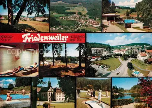 AK / Ansichtskarte Friedenweiler Minigolf Schwimmbad  Friedenweiler