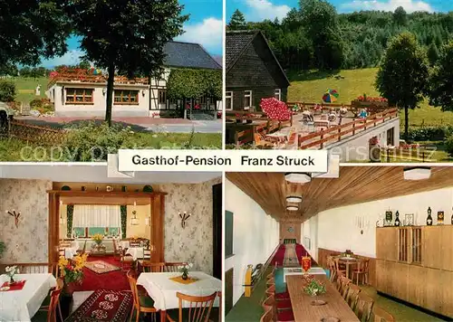 AK / Ansichtskarte Attendorn Gasthaus Pension Franz Struck Attendorn