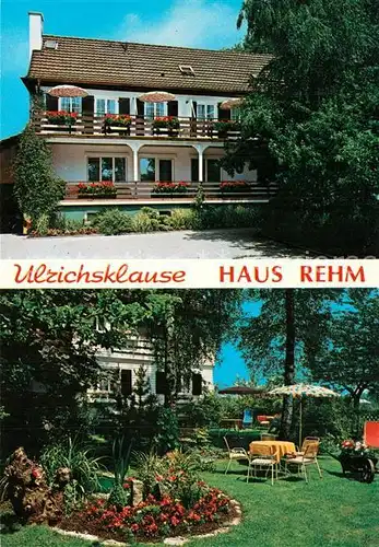 AK / Ansichtskarte Wasserburg_Bodensee Ulrichklause Haus Riehm Wasserburg Bodensee