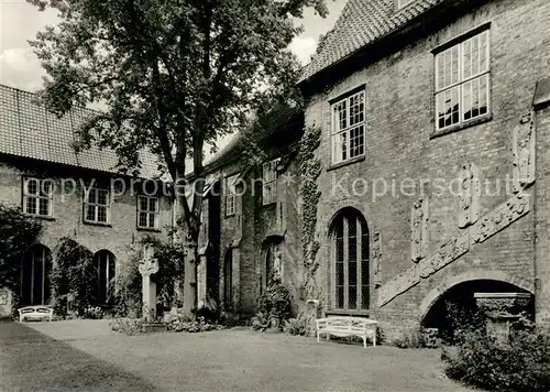 AK / Ansichtskarte Luebeck St Annen Museum Klostergarten Luebeck