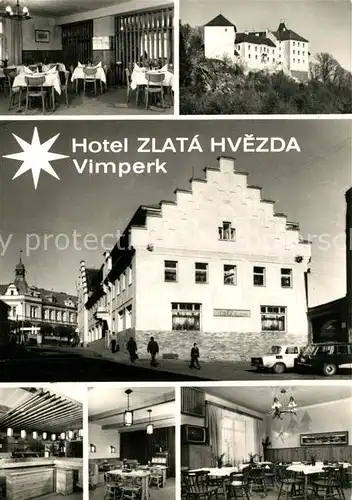 AK / Ansichtskarte Vimperk Hotel Zlata Hvezda Vimperk