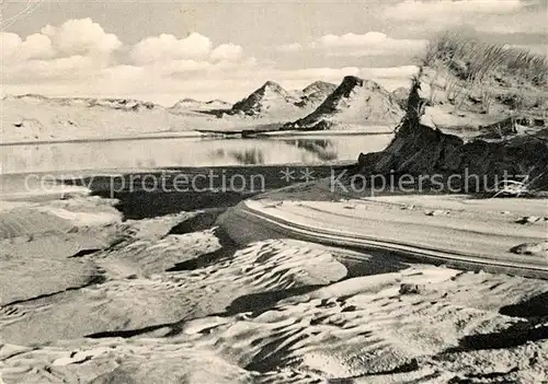 AK / Ansichtskarte Insel_Sylt Binnensee in den Duenen Insel_Sylt