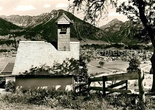 AK / Ansichtskarte Oberstdorf Teilansicht Oberstdorf