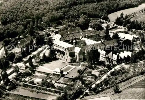 AK / Ansichtskarte Eberbach_Neckar Ehem Zisterzienser Abtei Fliegeraufnahme Eberbach Neckar