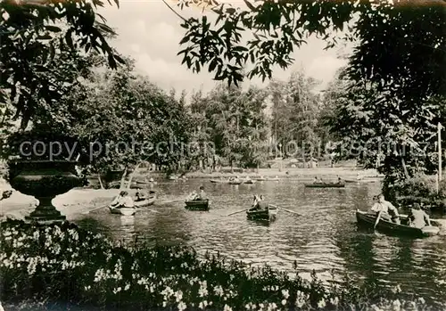 AK / Ansichtskarte Moskau_Moscou Bootsfahrt im Kulturpark von Ismailowsk Moskau Moscou