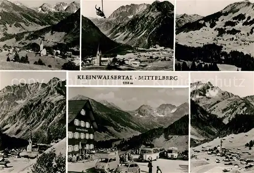 AK / Ansichtskarte Mittelberg_Kleinwalsertal Teilansichten Mittelberg_Kleinwalsertal