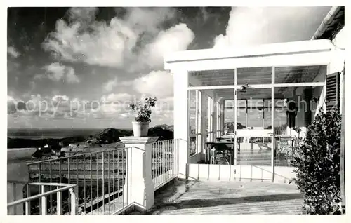 AK / Ansichtskarte Galilea Pension Eolo Wintergarten Fernsicht Galilea