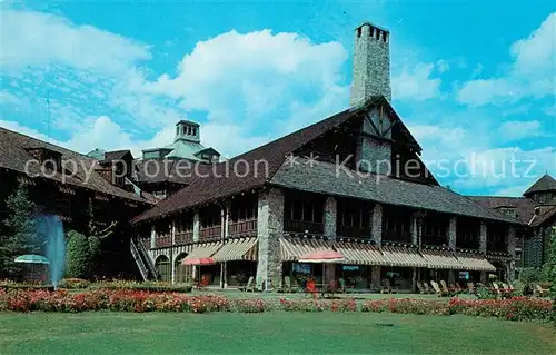 AK / Ansichtskarte Quebec Chateau Montebello Ottawa River Terrace Quebec