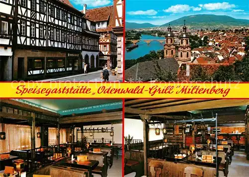 AK / Ansichtskarte Miltenberg_Main Speisegaststaette Odenwald Grill Miltenberg Miltenberg Main
