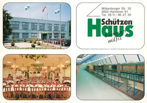 AK / Ansichtskarte Hannover Schuetzen Haus Wuelfel Hannover