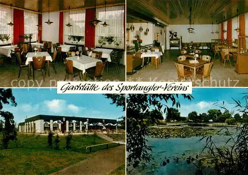 AK / Ansichtskarte Wuelfel Restaurant des Sportangler Vereins Wuelfel