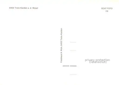 AK / Ansichtskarte Karden Fliegeraufnahme Karden