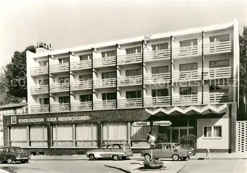 AK / Ansichtskarte Leutenberg_Thueringen FDGB Erholungsheim Katja Niederkirchner Leutenberg Thueringen