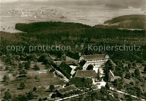 AK / Ansichtskarte Horb_Neckar Fliegeraufnahme Kloster Kirchberg Horb Neckar