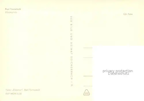 AK / Ansichtskarte Bad_Tennstedt Marktplatz Bad_Tennstedt