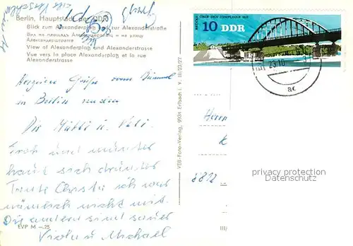 AK / Ansichtskarte Berlin Alexanderplatz Alexanderstrasse Berlin
