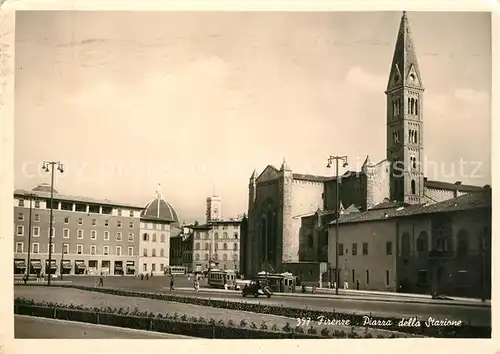 AK / Ansichtskarte Firenze_Toscana Piazza della Stazione Firenze Toscana