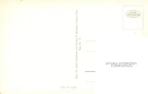 AK / Ansichtskarte Oberhof_Thueringen Panorama Hoehenluftkurort Thueringer Wald Oberhof Thueringen