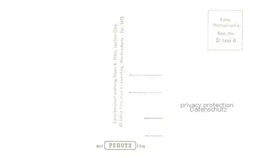 AK / Ansichtskarte Laufen_Salzach Partie am Fluss Bruecke  Laufen Salzach