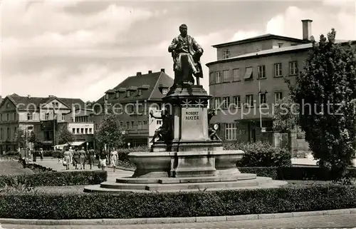 AK / Ansichtskarte Heilbronn_Neckar Robert Mayer Denkmal Statue Heilbronn Neckar