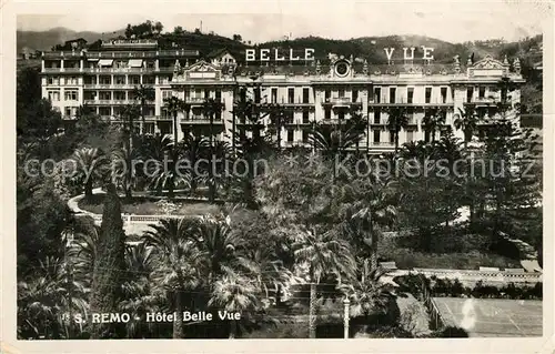 AK / Ansichtskarte San_Remo Hotel Belle Vue San_Remo