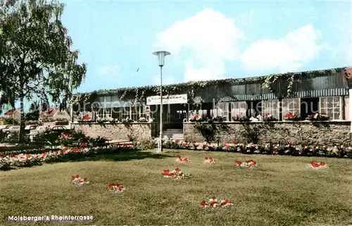 AK / Ansichtskarte Oestrich Winkel Molsbergers Rheinterrasse Oestrich Winkel