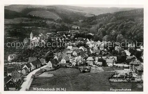 AK / Ansichtskarte Waechtersbach Fliegeraufnahme Waechtersbach