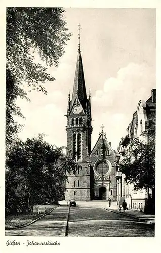 AK / Ansichtskarte Giessen_Lahn Johanneskirche Giessen_Lahn
