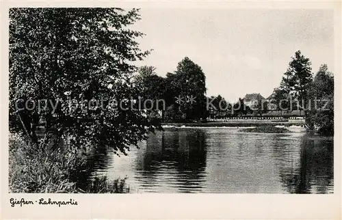 AK / Ansichtskarte Giessen_Lahn Lahnpartie Giessen_Lahn